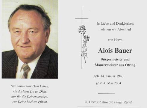 Gedenkbild für ein Gründungsmitglied und Initiator des Vereins